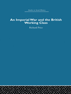 cover image of An Imperial War and the British Working Class